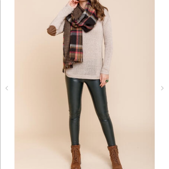 Brochu Walker Crewneck Elbow-Patch Sweater - Picture 3 of 16